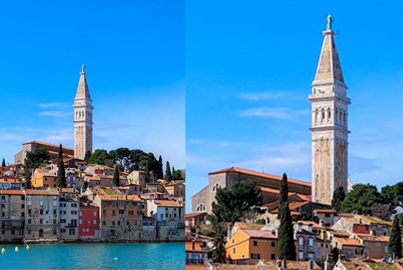 digitalni zoom vs optićni zoom