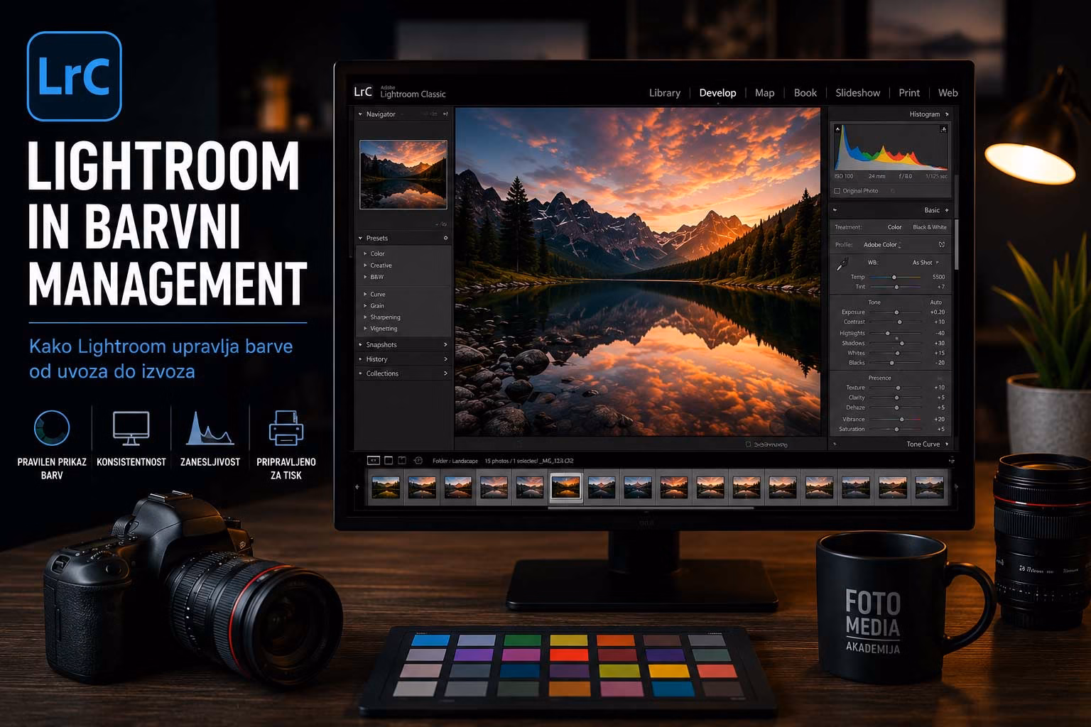 Lightroom in barvni management