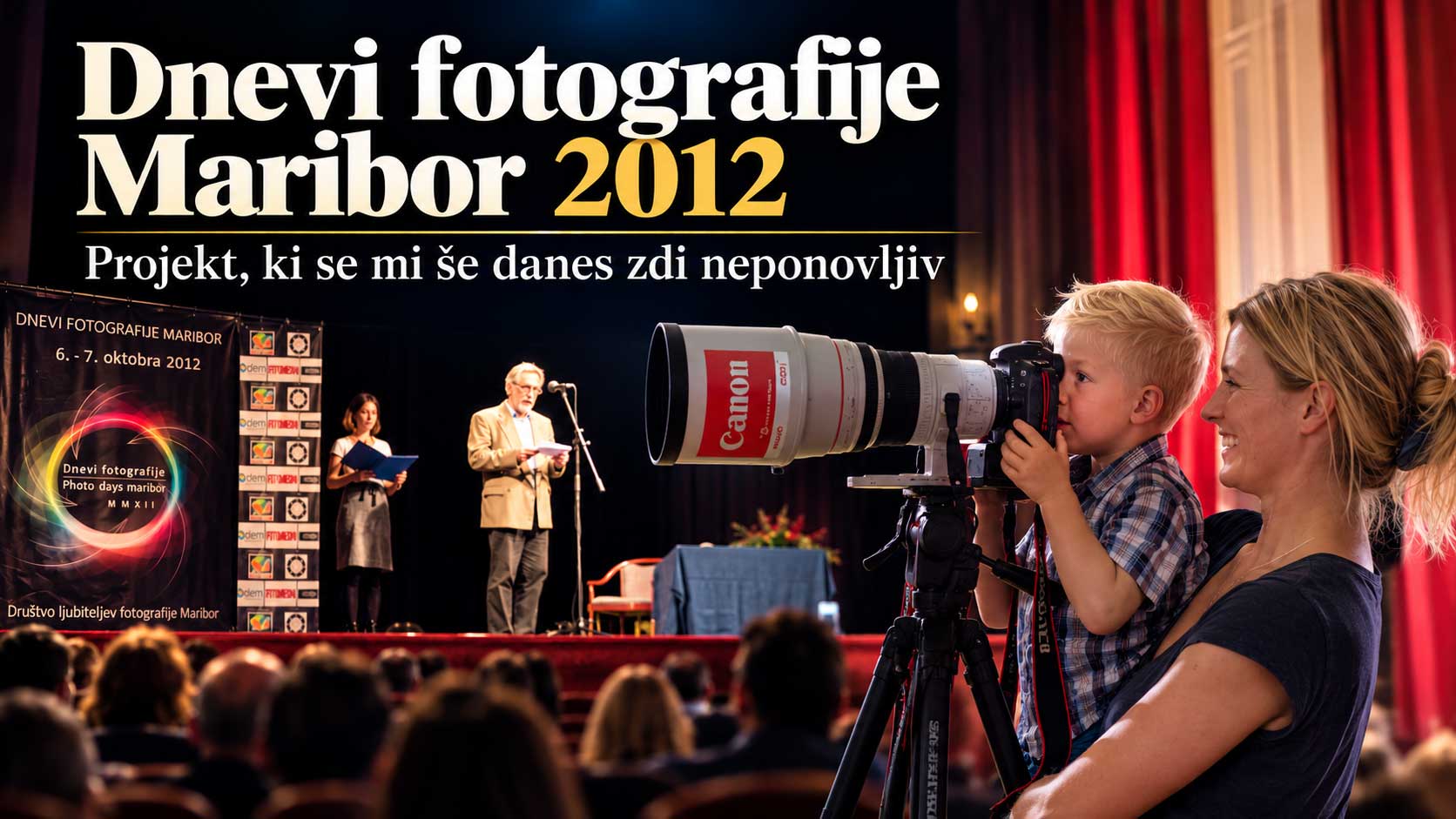 Dnevi fotografije Maribor 2012 Dnevi fotografije Maribor 2012, oder Narodnega doma.